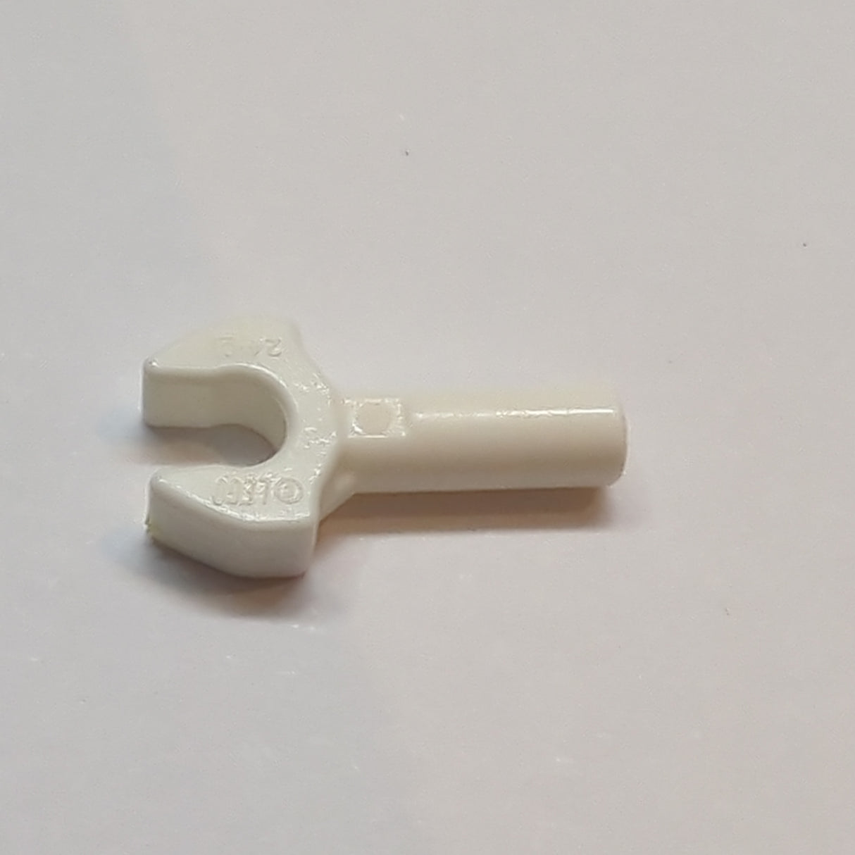 NEU Bar 1L with Clip Mechanical Claw - Cut Edges and Hole on Side weiss white