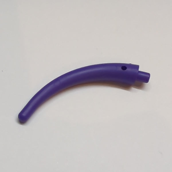 NEU Dinosaur Tail End Section / Horn lila dark purple