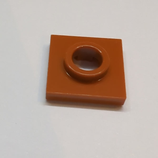 NEU Turntable 2 x 2 Square Base dunkelorange dark orange