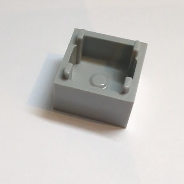 NEU Container, Box 2 x 2 x 1 - Top Opening with Raised Inner Bottom neuhellgrau light bluish gray