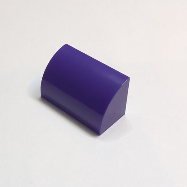 NEU Slope, Curved 1 x 2 x 1 lila dark purple