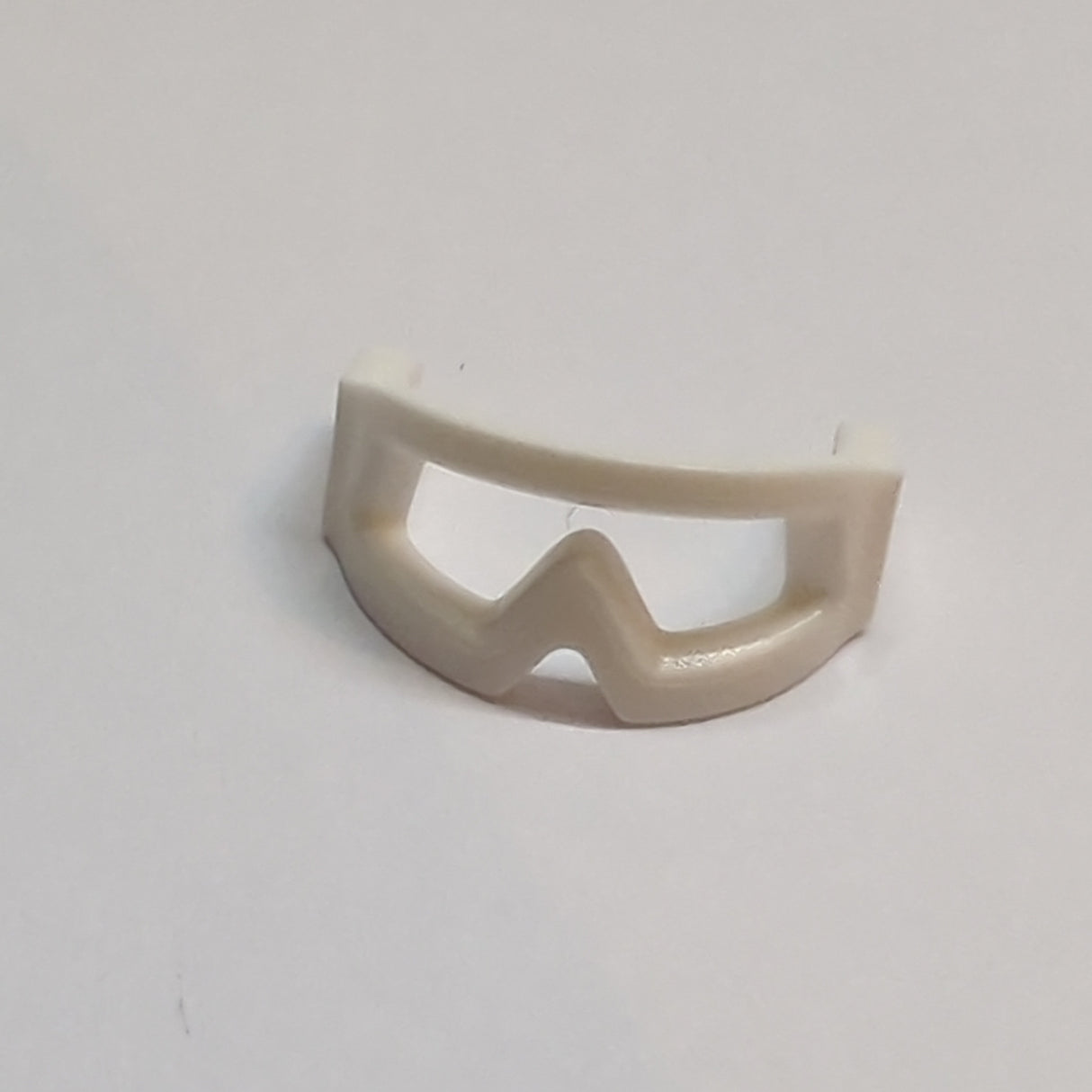 NEU Minifigur, Visier Schneebrillen weiss
