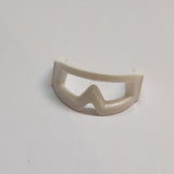 NEU Minifigur, Visier Schneebrillen weiss
