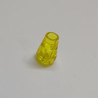 NEU Cone 1 x 1 with Top Groove transparent gelb trans-yellow