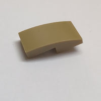 NEU Slope, Curved 2 x 1 x 2/3 dunkelbeige dark tan