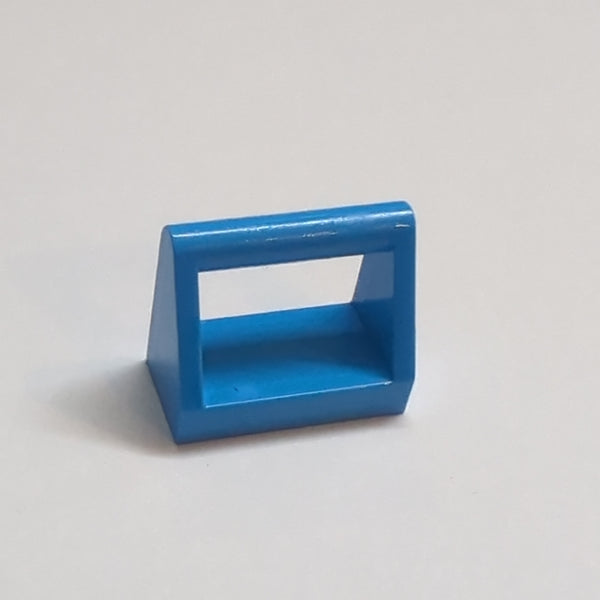 NEU Tile, Modified 1 x 2 with Bar Handle dunkelazur dark azure