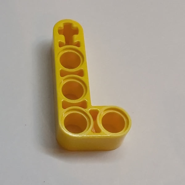 NEU Technic, Liftarm, Modified Bent Thick L-Shape 2 x 4 gelb yellow