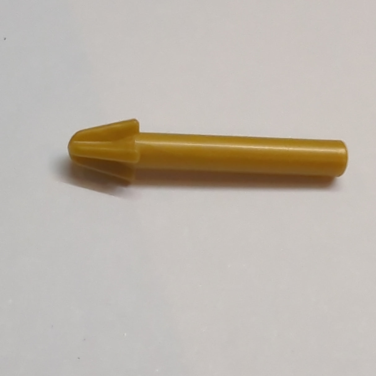 NEU Minifigur, Waffe Harpune, glatter Schaft pearlgold