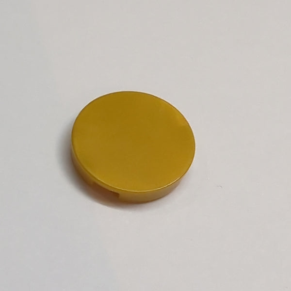 NEU Tile, Round 2 x 2 with Bottom Stud Holder pearlgold pearl gold