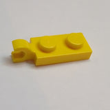 NEU Plate, Modified 1 x 2 with Clip on End (Horizontal Grip) gelb yellow