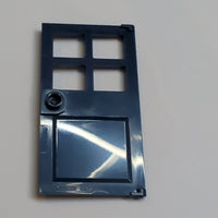 NEU Door 1 x 4 x 6 with 4 Panes and Stud Handle dunkelblau dark blue