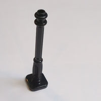 NEU Support 2 x 2 x 7 Lamp Post, 4 Base Flutes schwarz black