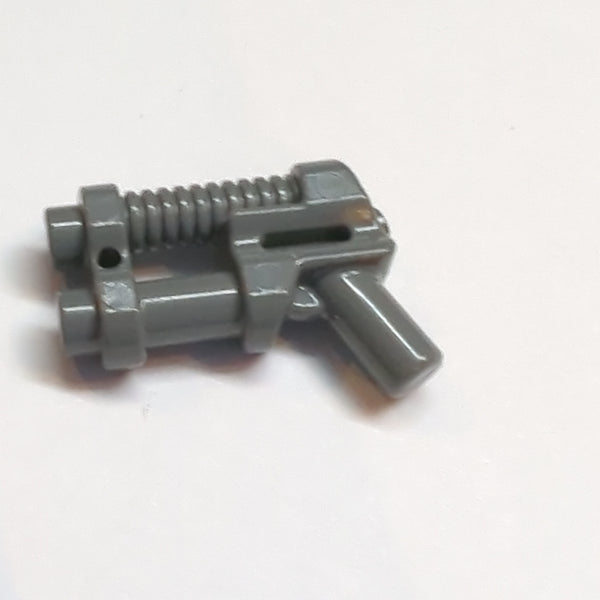 NEU Minifigure, Weapon Gun, Two Barrel Pistol neudunkelgrau dark bluish gray