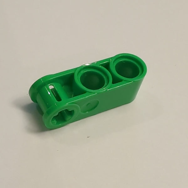 3L Pin- Achsverbinder senkrecht mit 2 Pinlöchern mediumgrün bright green