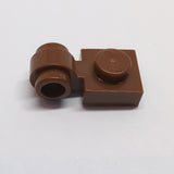 NEU Plate, Modified 1 x 1 with Light Attachment - Thick Ring neubraun reddish brown