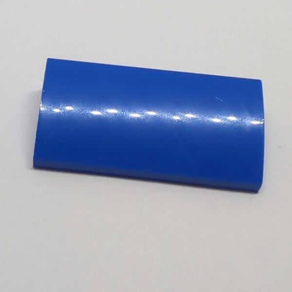 NEU Slope, Curved 2x4x2/3 with Bottom Tubes blau blue