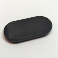 NEU Tile, Round 2x4 Oval schwarz black