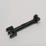 Scharnierstange 2,5L mit 2 und 3 Fingern an den Enden (Pantographenschuhhalter) schwarz black