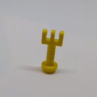 Hinge Bar mit 3 Fingern und End-Noppe (Control Lever) gelb yellow