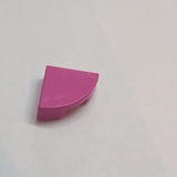 NEU Fliese, Rund 1 x 1 Viertel knallpink