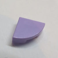 1x1 Fliese Viertel rund helllavendel lavender