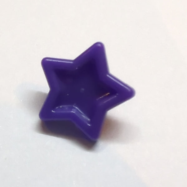 Friends Haarverzierung mit Stern und kleinem Pin lila dark purple