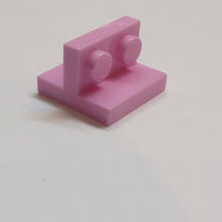 2x2 - 1x2 Winkelplatte Zentriert Halterung Bracket rosa bright pink