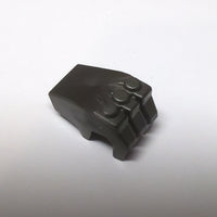 NEU Hand Gorilla Fist &#40;fits Minifigure Hand&#41; titan pearl dark gray