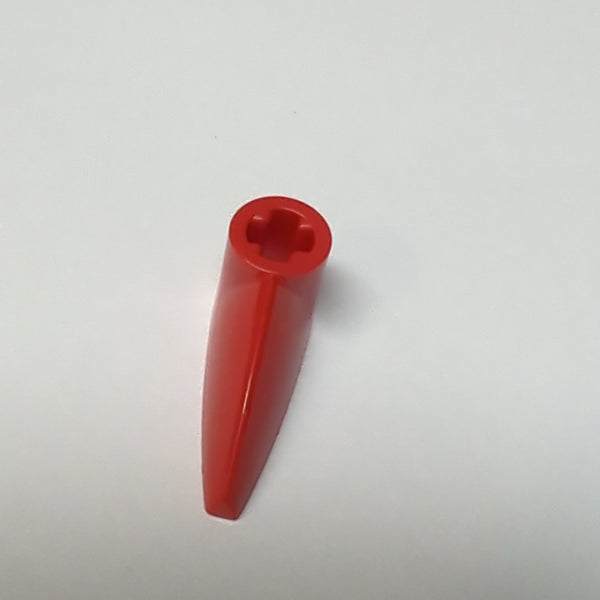 NEU Bionicle 1 x 3 Tooth with Axle Hole rot red