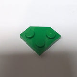 NEU Keilplatte 2 x 2  Eckplatte grün