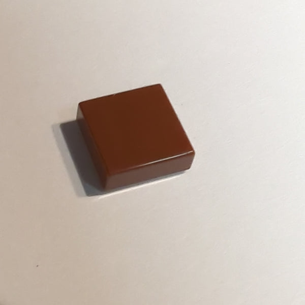 NEU Tile 1 x 1 neubraun reddish brown