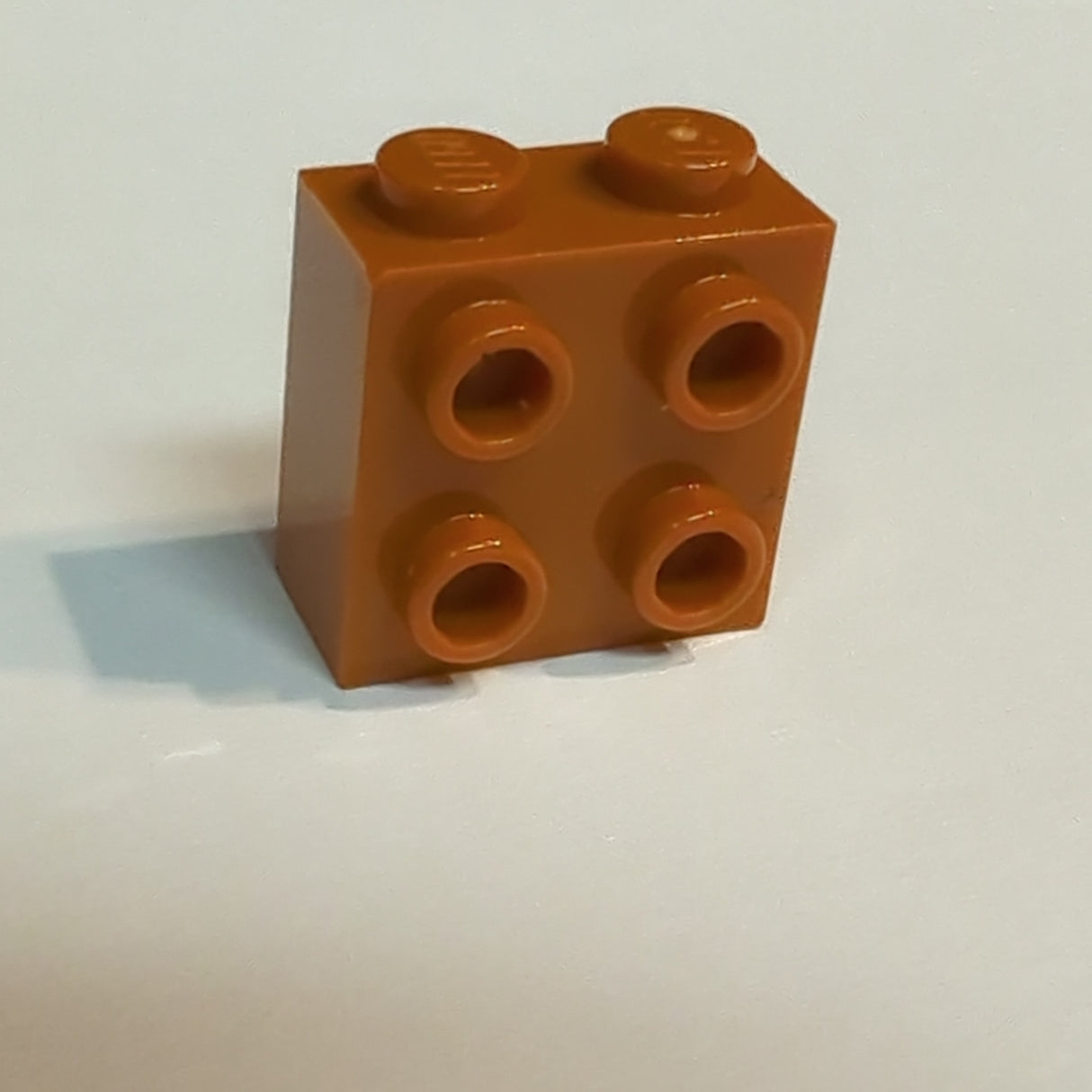 NEU Brick, Modified 1 x 2 x 1 2/3 with Studs on Side dunkelorange dark orange