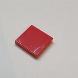 NEU Fliese 2 x 2 mit Nut rot