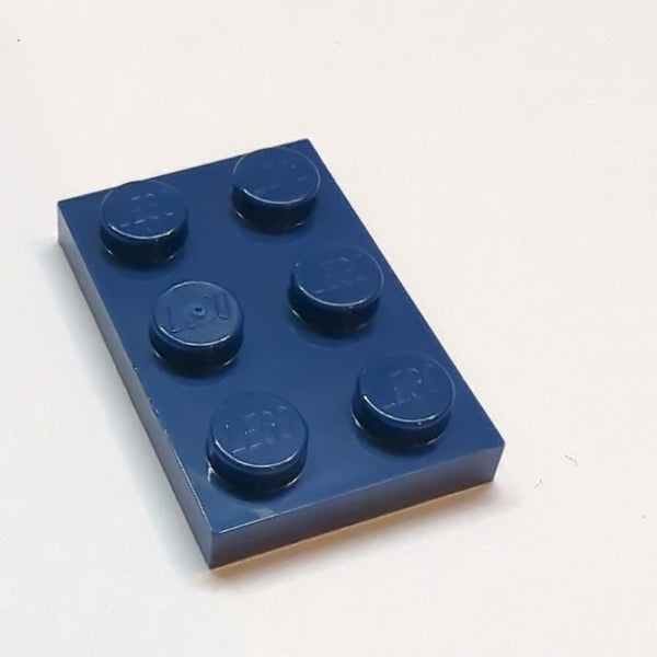 NEU Plate 2 x 3 dunkelblau dark blue