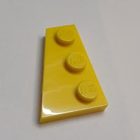 NEU Wedge, Plate 3 x 2 Left gelb yellow