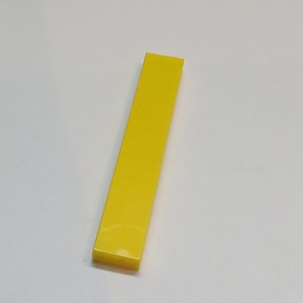 NEU Tile 1 x 6 gelb yellow