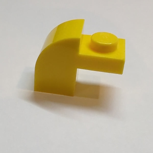 NEU Slope, Curved 2 x 1 x 1 1/3 with Recessed Stud gelb yellow