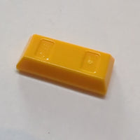 1x2 Minifigur Utensil Goldbarren (Bar) hellorange bright light orange