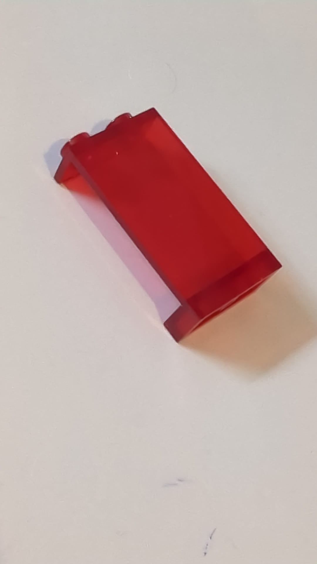 1x2x3 Paneel - Massive Ständer transparent rot