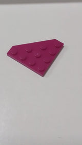 4x4 Dreieckplatte Flügel magenta