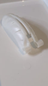 Bionicle Rahkshi Rückseite mit Rille pearlweiß