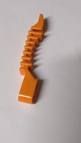 1x8 Projektilewerfer-Teil, Bionicle Thornax-Werfer Hälfte (Glatorian), Liftarm Ende orange