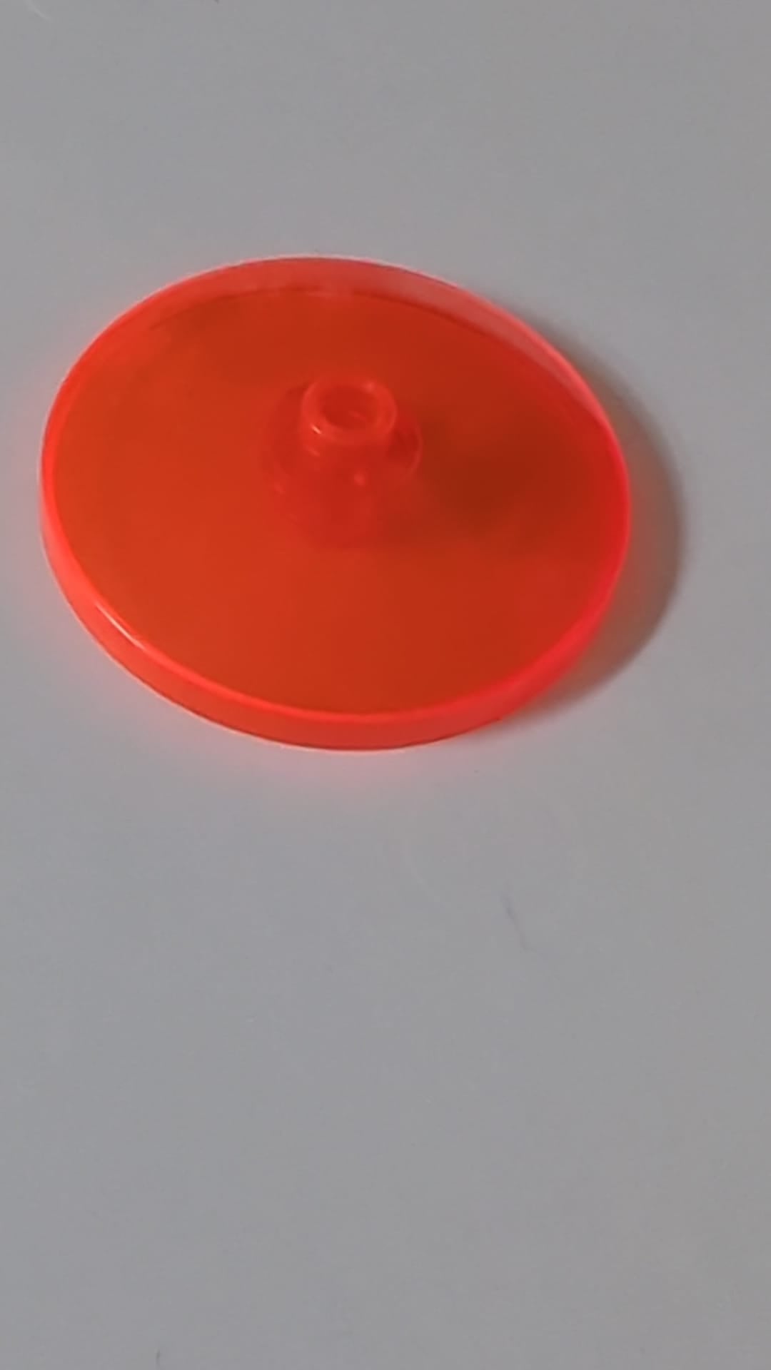4x4 Inverted-Radar-Antenne mit offenem Bolzen transparent neonorange