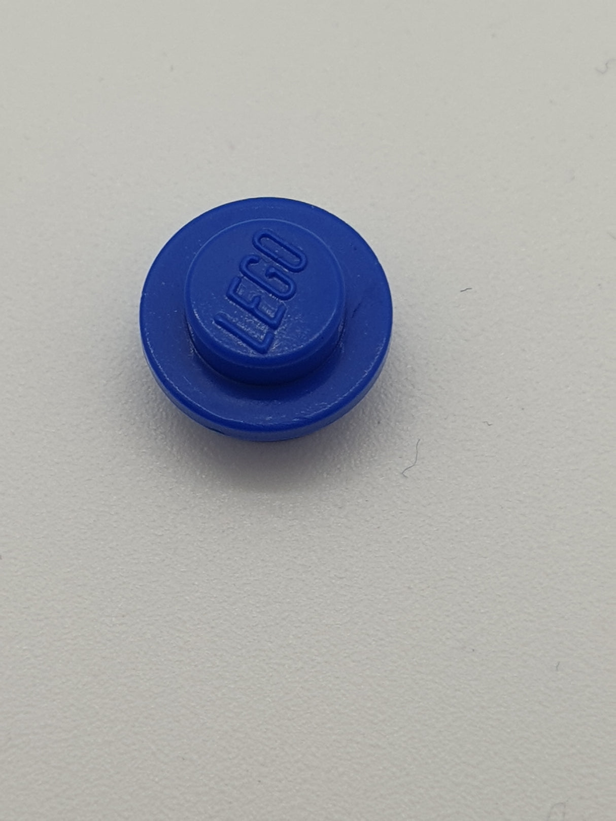 NEU Platte, Rund 1 x 1 blau