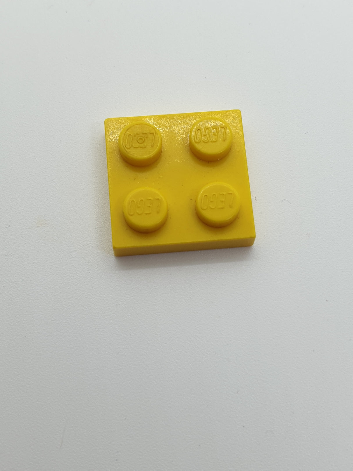 NEU Platte 2 x 2 gelb