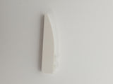 NEU Bogenstein 6 x 1 mit 2 Noppen weiß