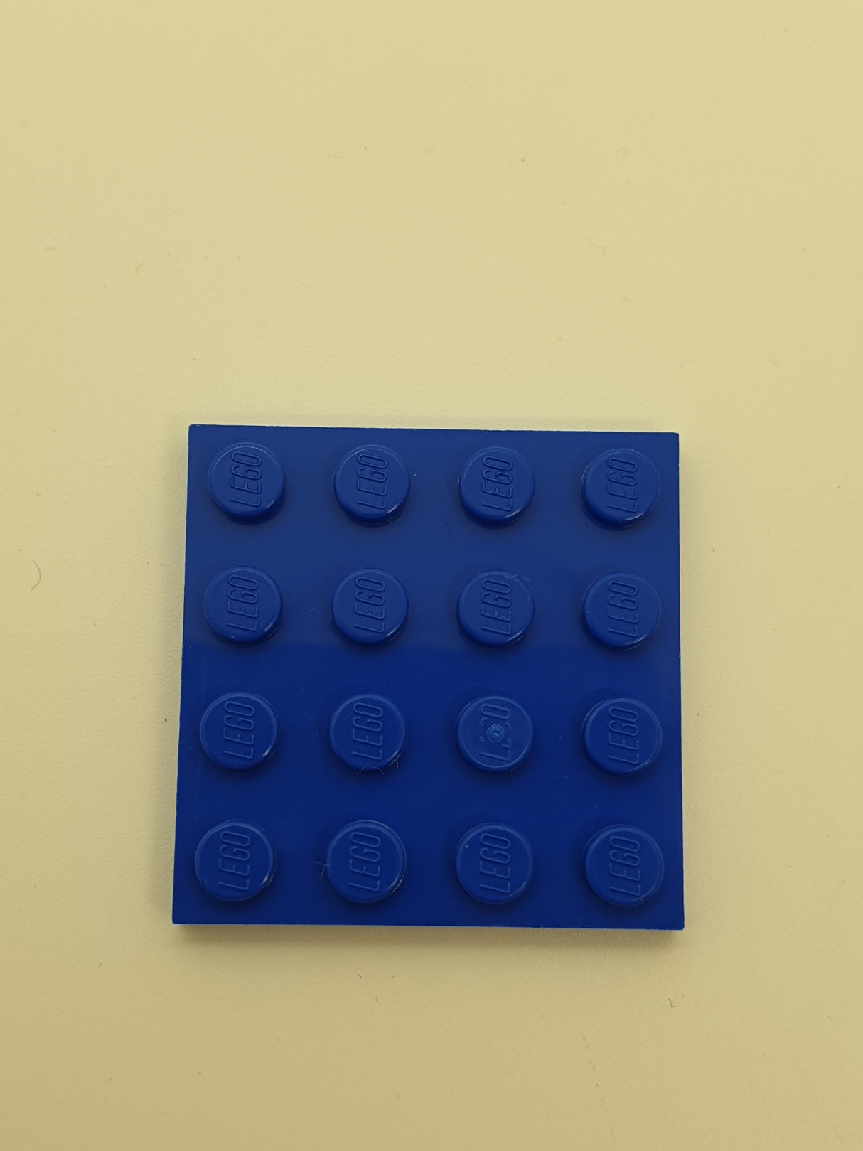 NEU Platte 4 x 4 blau