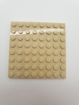 NEU Plate 8 x 8 beige