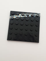 NEU Platte 6 x 6 schwarz