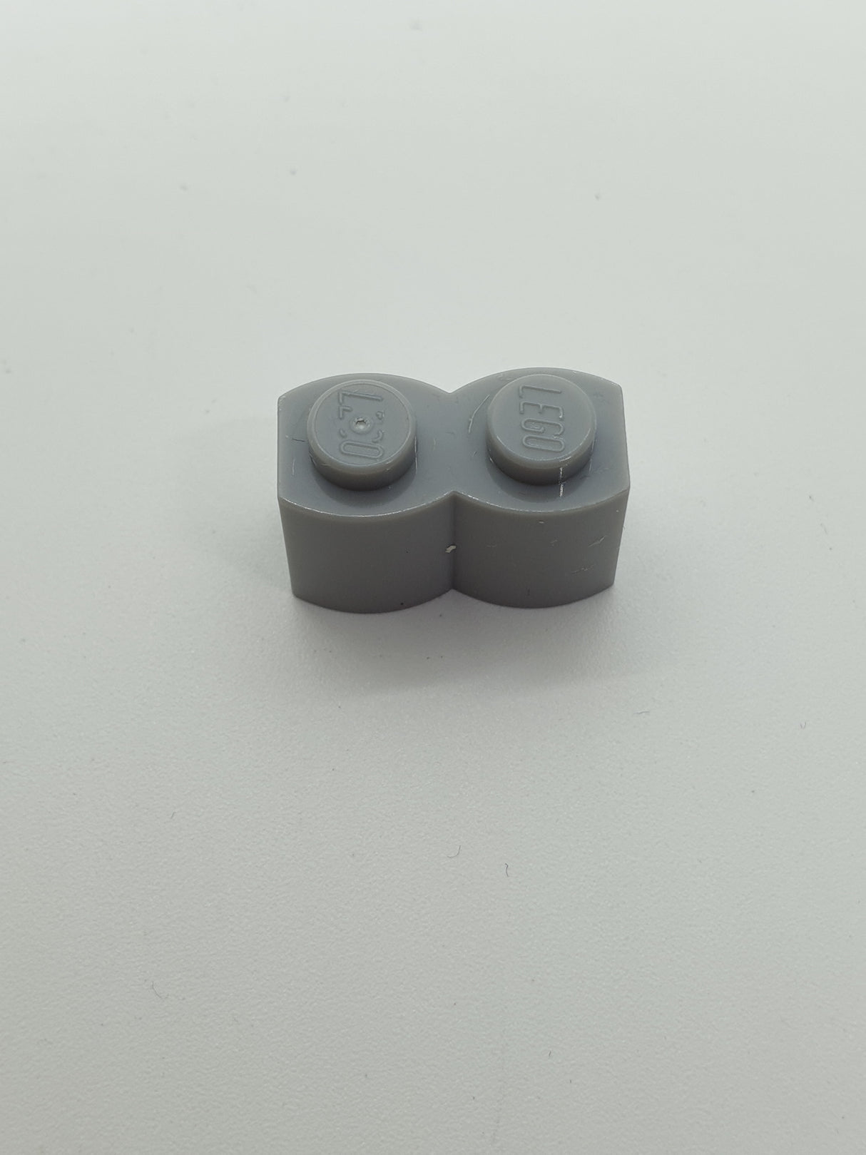 NEU Stein, modifiziert 1 x 2 Palisaden Profil neuhellgrau